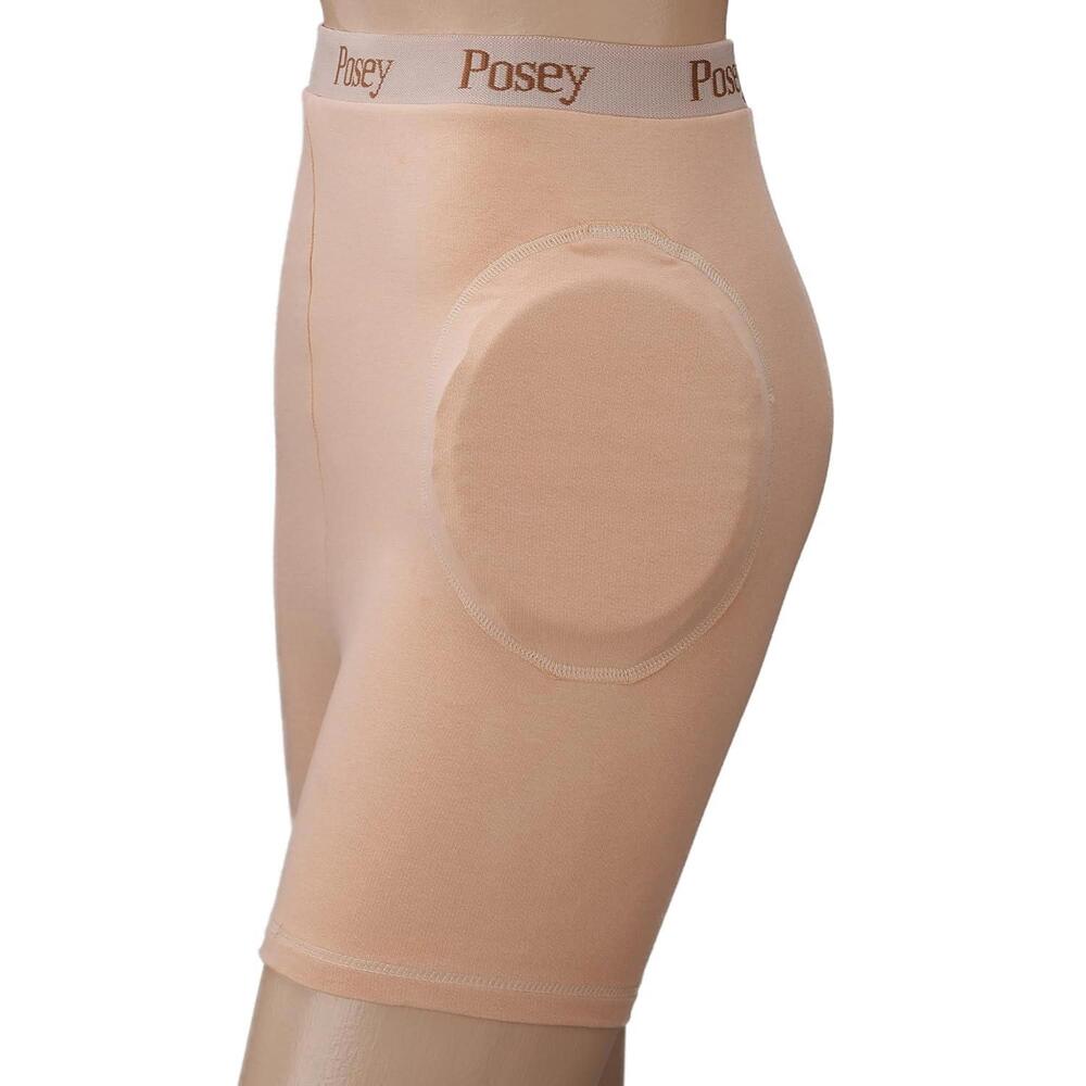 NWT Posey Hipsters, Unisex, Hip Protection Pads, Beige, Large